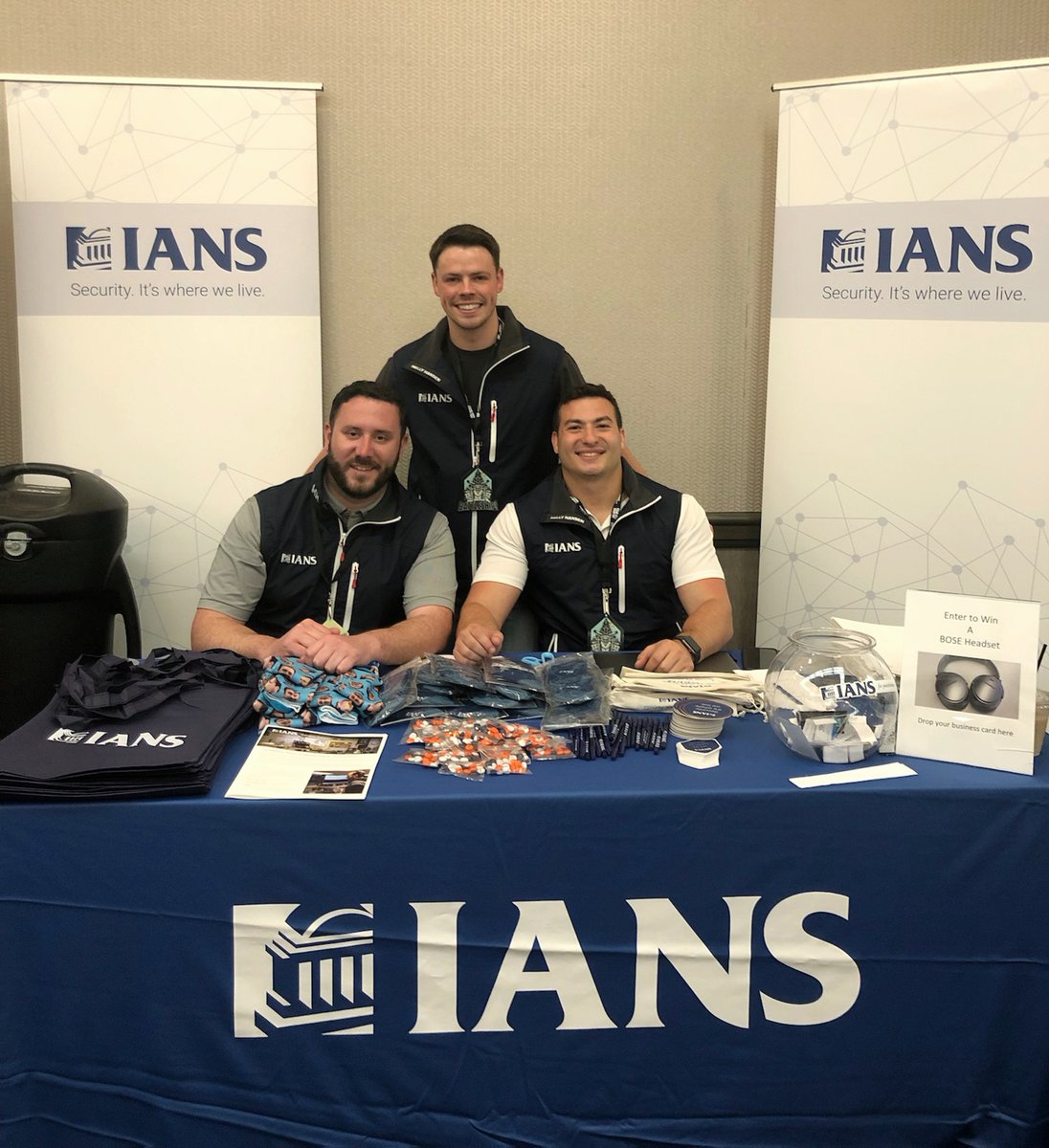 IANS_Security's tweet photo. Stop by our booth @WWHackinFest and catch IANS Faculty @MalwareJake on stage at 1:00 pm for his #ransomware resilience presentation.
#WWHF #WAYWEST #informationsecurity #infosec #cyberrisk #cybersecurity https://t.co/r3ECmXb1Jv