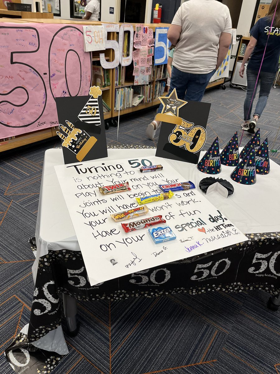 khoov78's tweet photo. When you try to surprise @JenaKehler for her 5️⃣0️⃣ birthday and she notices #junior came to the party 😎🎊💃🎉🥳🎁 #drpepper #niftyfifty @Lead_Mine #leopardLEADER https://t.co/g9i0AgYnPS