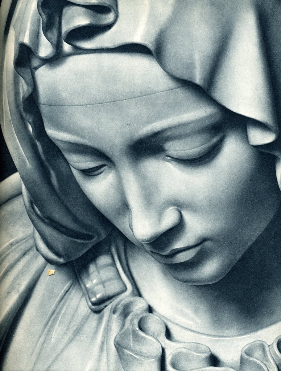 historydefined's tweet photo. Michelangelo completed his marble masterpiece, the Pietà, in 1499 when he was just 24 years old https://t.co/NTGuOmeso0