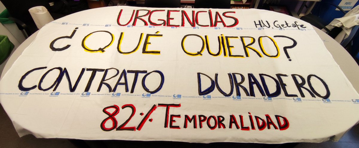 UrgPrecariasHUG's tweet photo. Preparándonos para la manifestación estatal el 7 de mayo a las 11:30 en la sede de la Comisión Europea en Madrid #stoptemporalidad #FijezaMedicosFEA  @madrid_ope2021  #BastaYadeTemporalidad @madrid_ope2021 @MUDmedicos @SomosUrgencias https://t.co/NWWi55czBw
