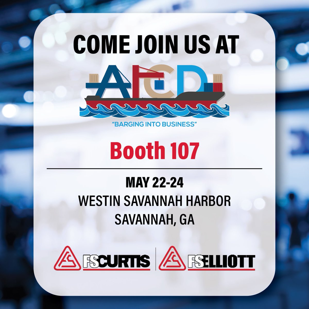 We hope to see you at booth 107 at the AICD trade show. Stop by to talk about all your air compressor needs! May 22-24 in Savannah, GA at the Westin. See you there!

#compressor #compressedair #machinery #manufacturing #engineering #fscurtis #fselliott #AICD #tradeshow