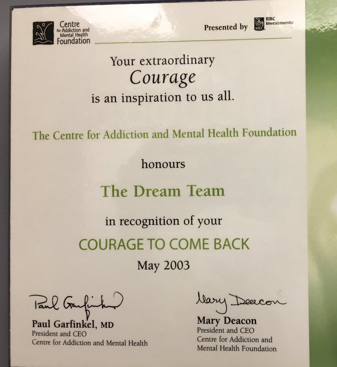 TheDreamTeamTO's tweet photo. A reminder to those struggling right now; it's okay to get help, and one of the most bravest acts sometimes is to keep showing up. Every Dream Team Member has felt as you may be right now during our struggles. Every mountain top is within reach if you just keep climbing https://t.co/Ioc08pZp2w