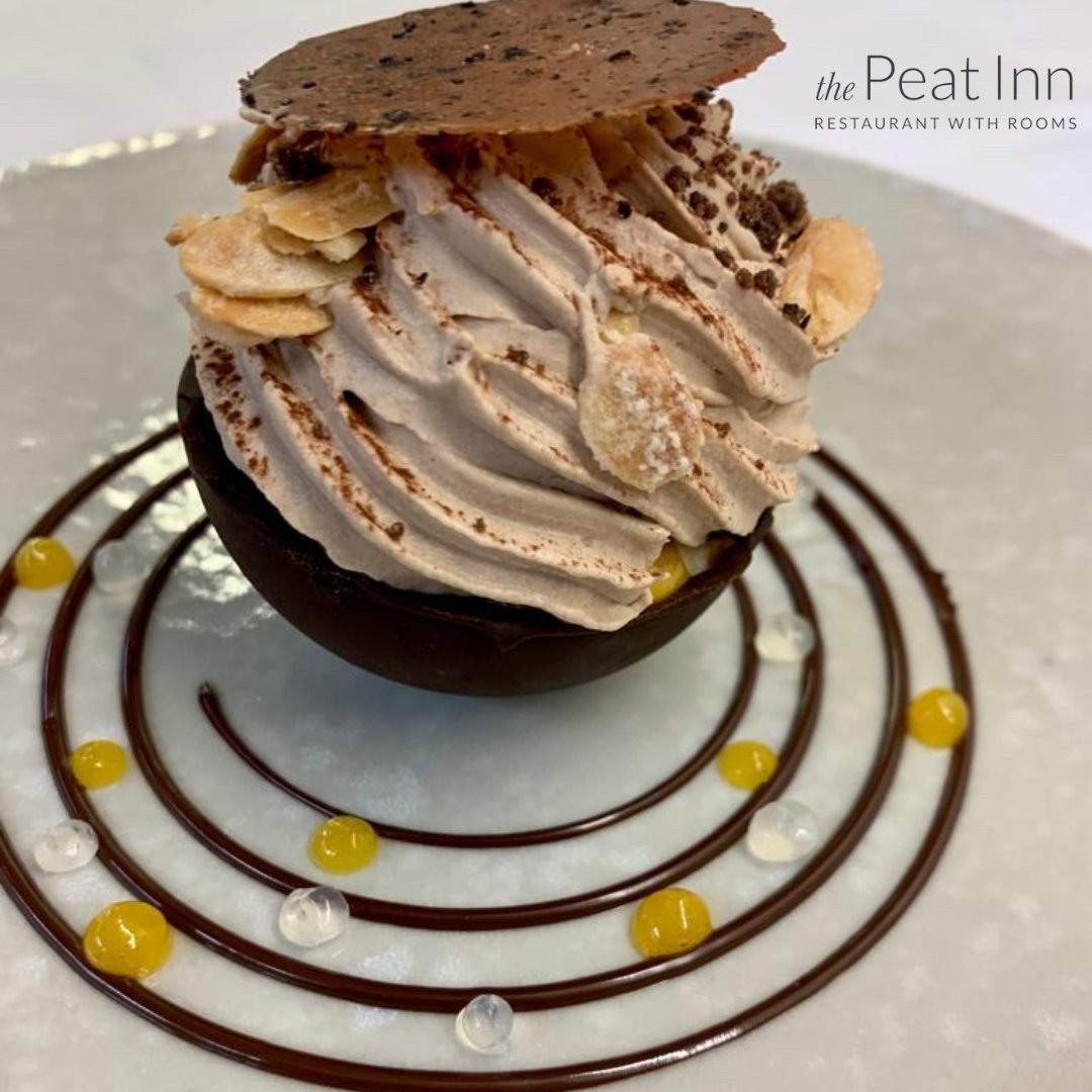 ThePeatInn's tweet photo. #dessertalert
Dark chocolate croquant, mango & almond crémeux, passion fruit sorbet & milk chocolate chantilly
#desserttime #darkchocolate #michelinstar
@MICHELINGuideGBI https://t.co/VDHOEWIz7u