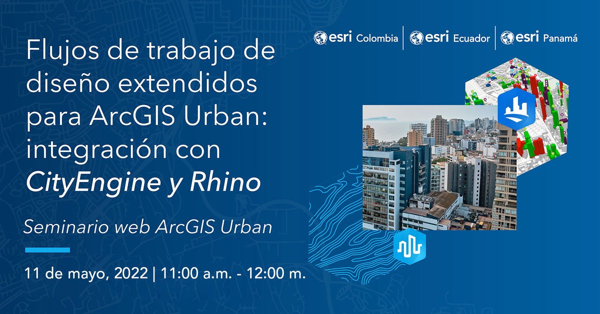 Esri Colombia tweet media