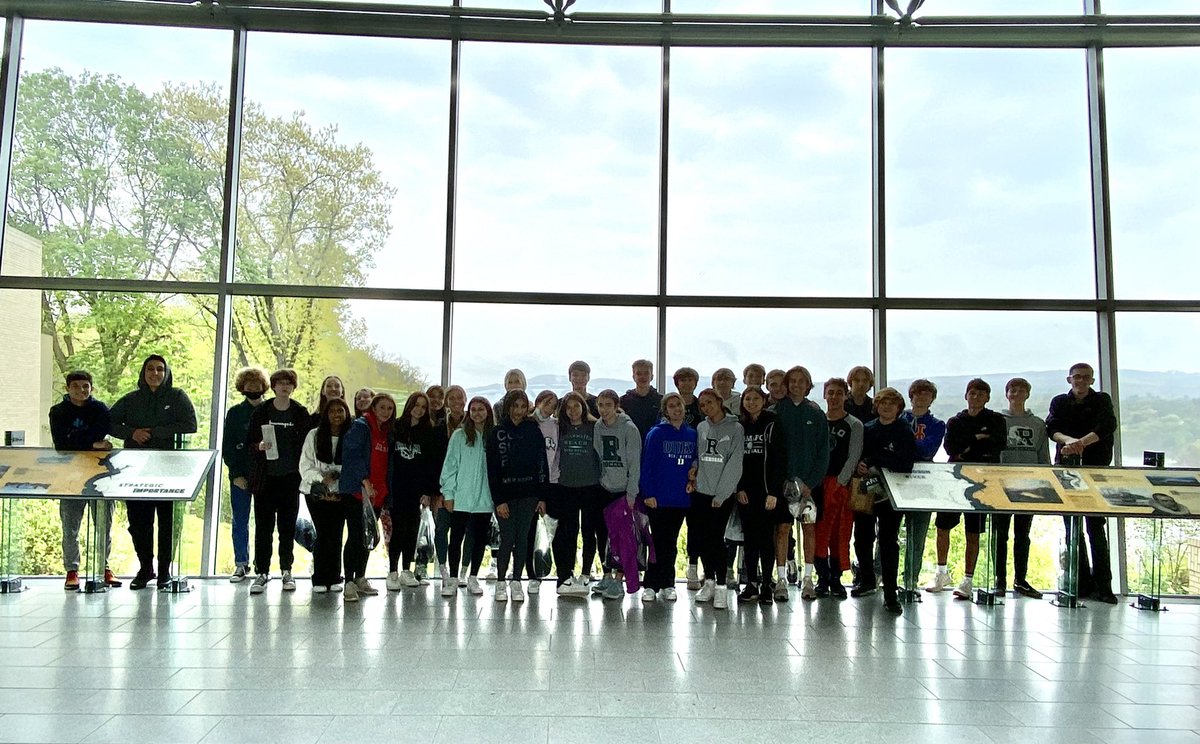 Rainy but wonderful day at West Point with my USI Honors crew <a href="/RIH__Super/">Dr. Rui Dionisio</a> <a href="/RHSPrincipalNJ/">Travis Smith</a>