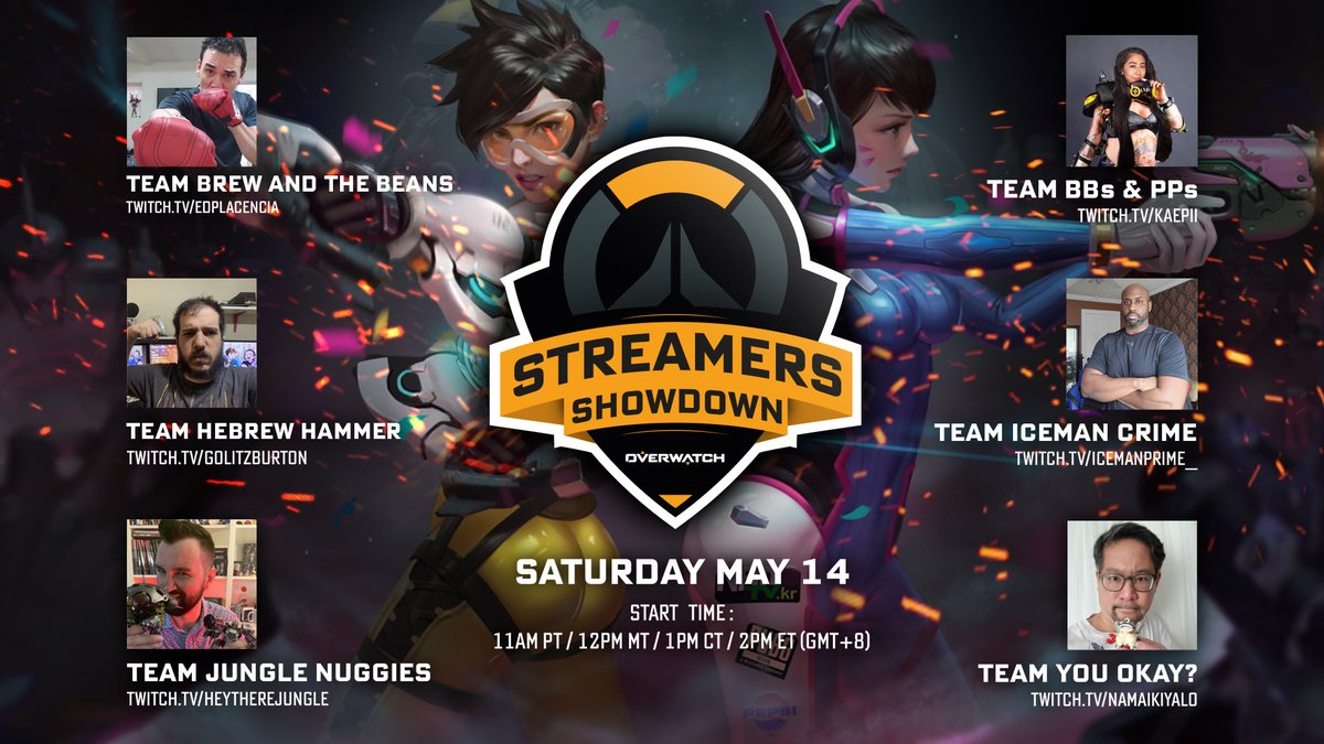 AnyGoodGame's tweet photo. Excited to be playing with @edplacencia on Brew and the Beans for this OW Tourney! Let's go!!!! https://t.co/CDvIAIqaC5