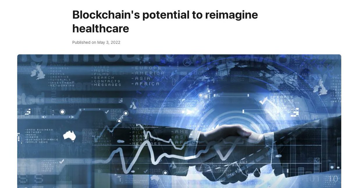 Major nod... <a href="/ChronicledInc/">Chronicled 🦖🚀</a> is now innovating w/ <a href="/cardinalhealth/">Cardinal Health</a>. Together, they will leverage the #blockchain to solve complex problems in the #healthcare industry.
Read this post by Ray Bajaj, SVP, Chief Technology Officer at Cardinal Health👇
bit.ly/3kLDo68
