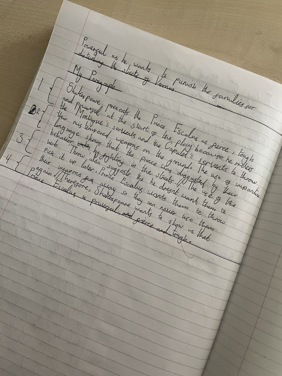 StAnnes_English's tweet photo. Year 7 have started their study of ‘Romeo and Juliet’, here’s some amazing analytical work from Tom D and Abhimanyu today. Well done! @StAnnesAcademy 🎭 📚 https://t.co/6lfIeEGhmI