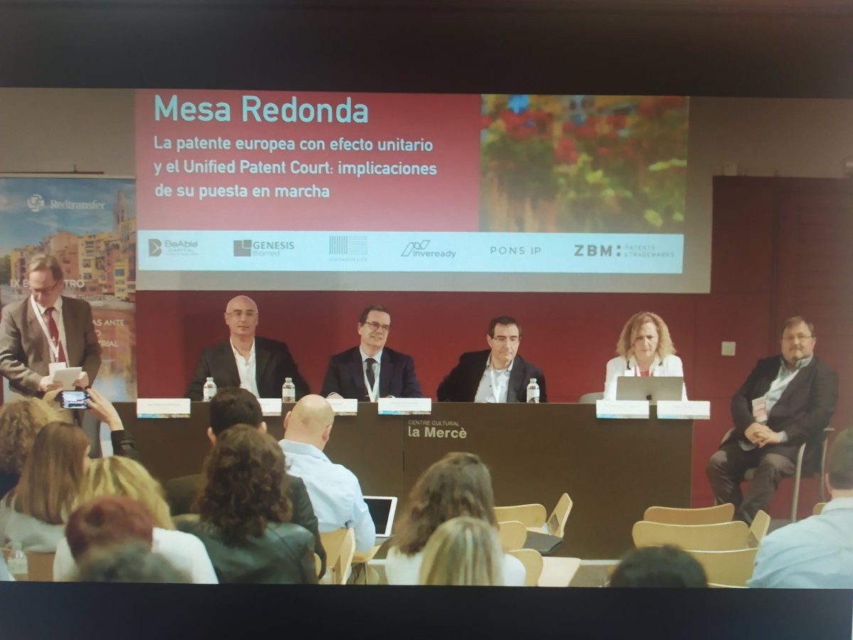 IsabelGavilane8's tweet photo. @CSICmasI @CSIC @redtransfer @redtransfer_ @anasanzherrero @PONS_IP @otri_upm @OTRIUGR @OTRI_Unizar @Tribalyte @ELZABURU_Online @clarkemodet Ha sido una jornada muy esclarecedora en lo que se refiere a la Patente Europea Unitaria.
Felicidades a Red Transfer por su esfuerzo en seguir formando a profesionales en la transferencia del conocimiento. @CSICmasI @RmasD_csic @imb_cnm https://t.co/A19DnripEG