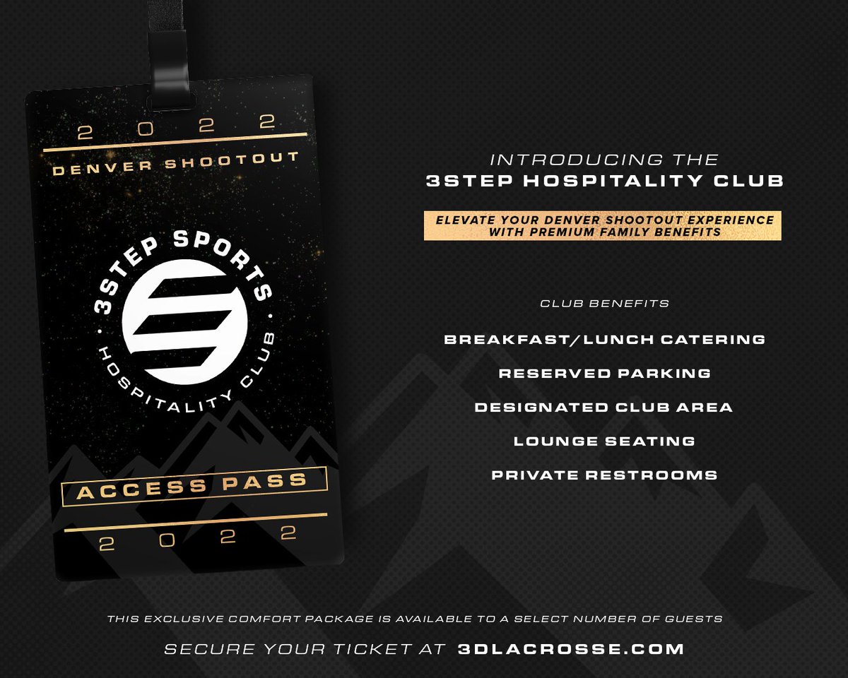 Elevate your experience at Denver Shootout

🌮 Catering
🚙 Reserved Parking
⛱ Patio seating
🚽 Private premium restrooms

🔗 Link-in-bio for all the details.

Availability is limited… secure your access today!