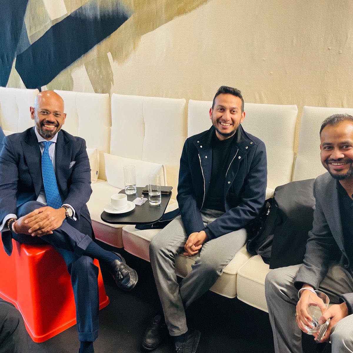 Great to see the Indian contingent growing and getting stronger <a href="/SG__Symposium/">St. Gallen Symposium</a> in the heart of Switzerland 🇨🇭 🇮🇳 with <a href="/riteshagar/">Ritesh Agarwal</a>