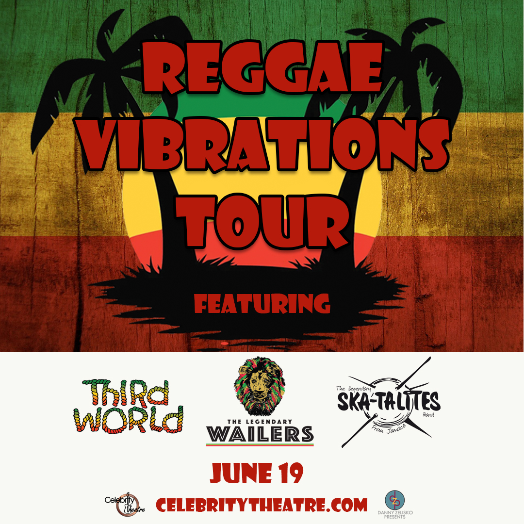 PhxSoul's tweet photo. The #ReggaeVibrations Tour featuring The Legendary Wailers, Third World & The Skatalites at Celebrity Theatre in Phoenix will have you feeling IRIE on June 19! Tickets go on sale this Monday, May 2! Click here for more details: https://t.co/KV6osWQUI0 https://t.co/MZvSOdzqDU