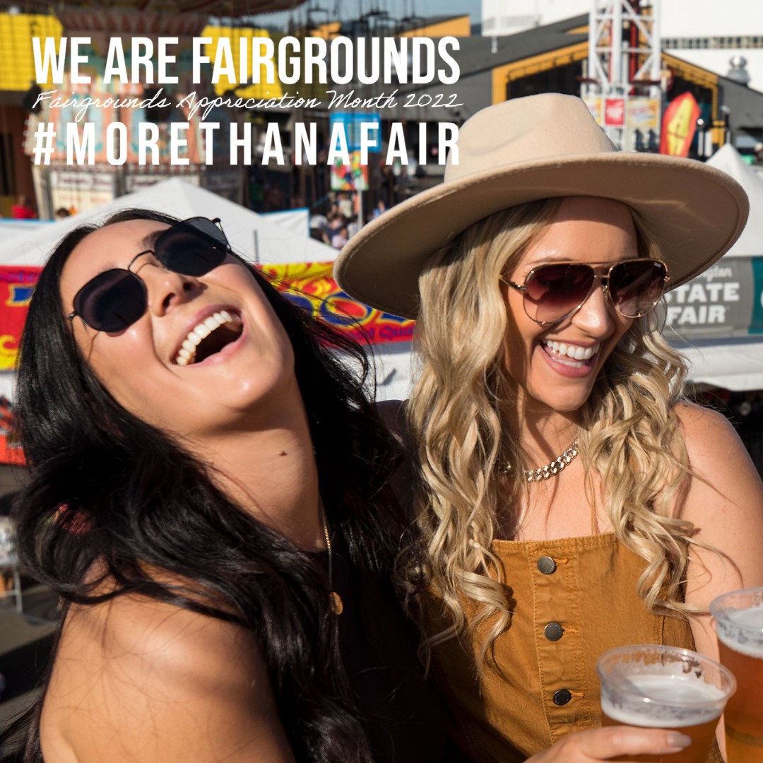 westernfairs's tweet photo. Today we appreciate our Fairgrounds for helping our communities celebrate!  From events large and small, everyone is welcome and encouraged to have a good time! #morethanafair
#fairgroundsappreciationmonth #wearefairgrounds https://t.co/X8UnL9wiIu