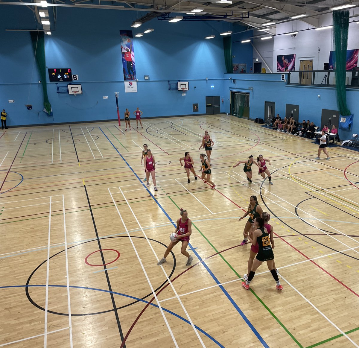 NottmTrentUni's tweet photo. Tonight we are over at our Clifton Campus for the Netball fixture, as part of #NottsVarsity22 ๐คฉ
Good luck @ntunetball, we canโt wait to cheer you on!
#ProudToBePink https://t.co/QYb8DWG4eD