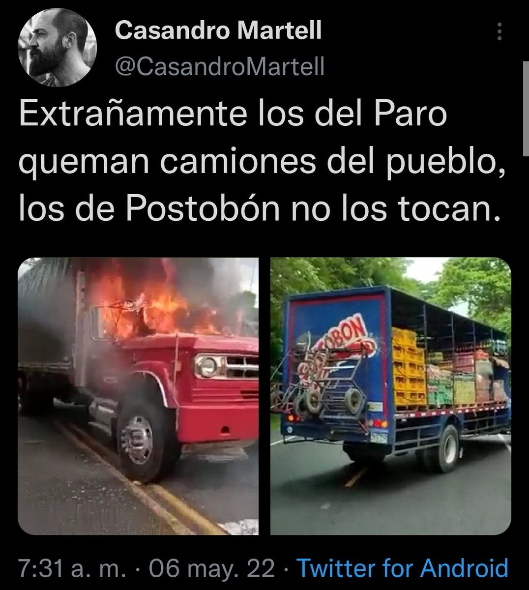 LFAnzolaC's tweet photo. Interesante estas dos situaciones que se presentan en el #ParoArmado ¿Qué supone uno?... https://t.co/ZfM0Q2vsAl