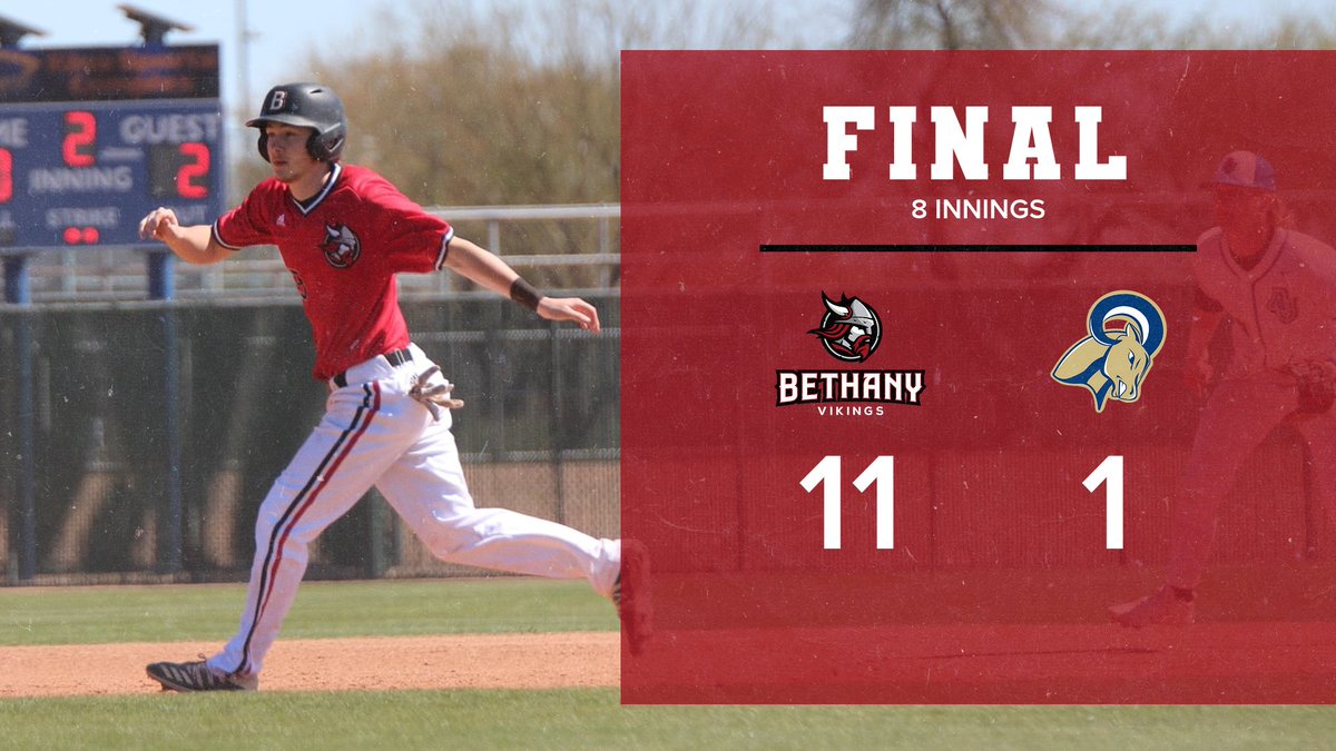 BLCvikings's tweet photo. .@BLCbaseball 11, North Central 1 (8 Innings). @benjhopper: 2-4. @Brodycurtiss15: 6.0 IP, 9 Ks. https://t.co/maeLGVoahr