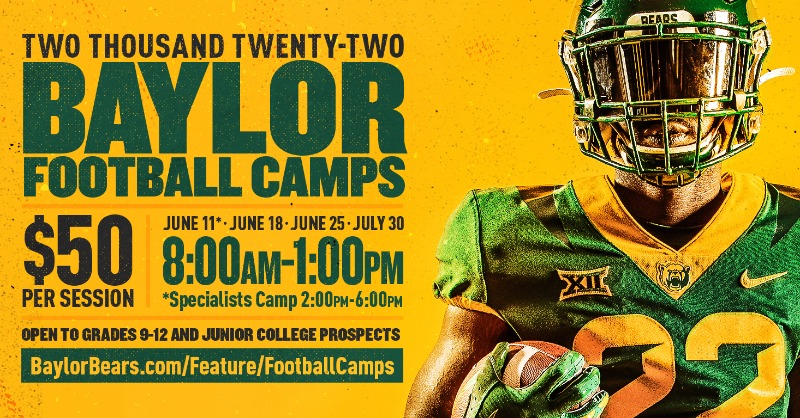 BUFootball's tweet photo. 🚨 🚨 🚨

𝗚𝗢 𝗥𝗘𝗚𝗜𝗦𝗧𝗘𝗥 𝗡𝗢𝗪!

#SicEm | #BUncommon