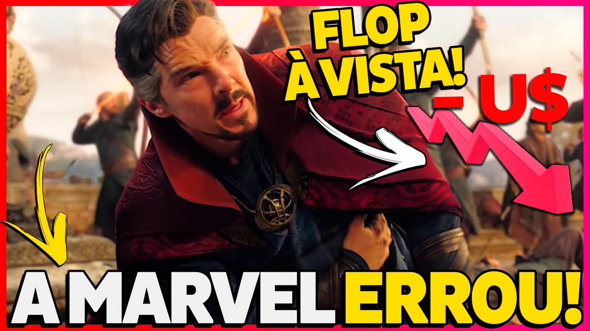 NerdVingador's tweet photo. É BOMBA! #DoutorEstranho 2 acabou de estrear e já está dividindo opiniões que podem afetar a bilheteria do filme. Será que teremos Flop para o Mago mais poderoso? Clique no link e confira.
https://t.co/umY3Dt7gLv

#DoctorStrange #DoctorStrangeInTheMultiverseOfMadness https://t.co/jTEnlyU9hK