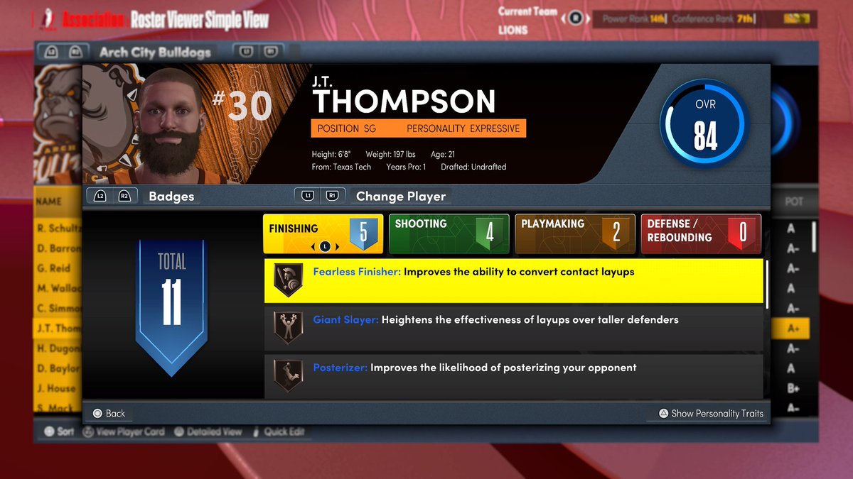 Breaking news from wide world of #SGBA #dawgnation (arch city bulldogs) just made a Blockbuster trade they acquired SG J.T. Thompson from Saint City in exchange for SG A.J. Tate we thank A.J. for his time in the land as for JT welcome to the land <a href="/SGBAInsider/">SGBA Insider</a>