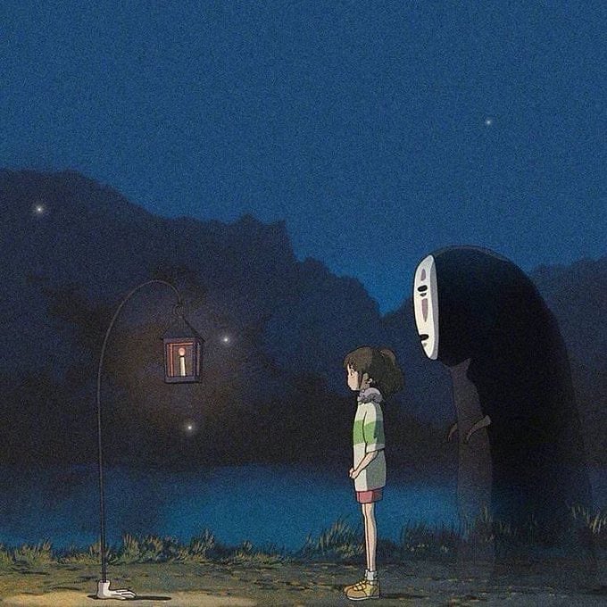 "Umarım bir gün seni mutsuz eden her şeyden kaçmak için cesaretin vardır."

🎬 Spirited Away