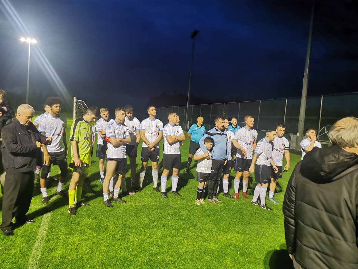 PhoenixFCDublin's tweet photo. Congratulations to our @AULleague Senior Saturday side who won the RPD Cup on penalties tonight in Clonshaugh.
Well done lads, enjoy 🏆🏆🏆🍻🍻🍻
#TheNix
#PFC
#champions https://t.co/p1fhFA68m3