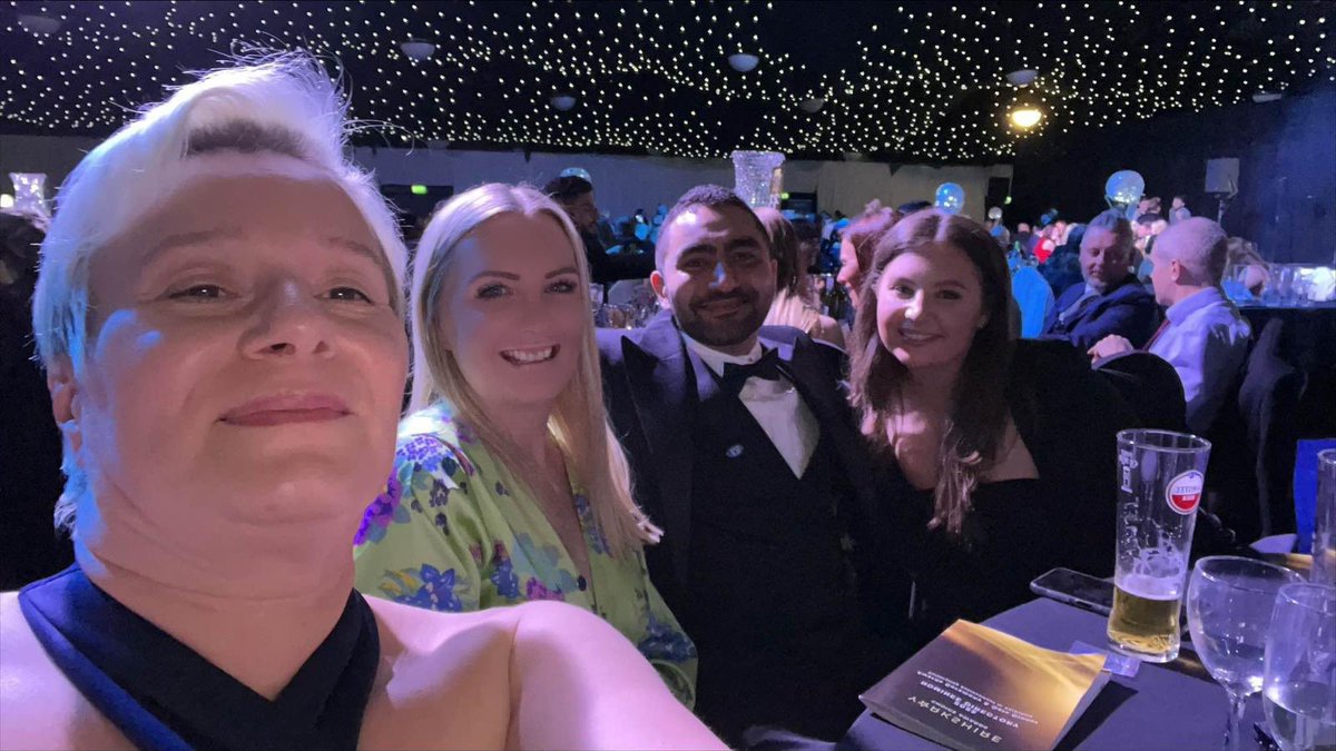 Corefinity's tweet image. We’re having a fantastic evening at the @yorkshirechoice with @FranksAccounts. Honoured to be surrounded by such inspirational people #YCA2022