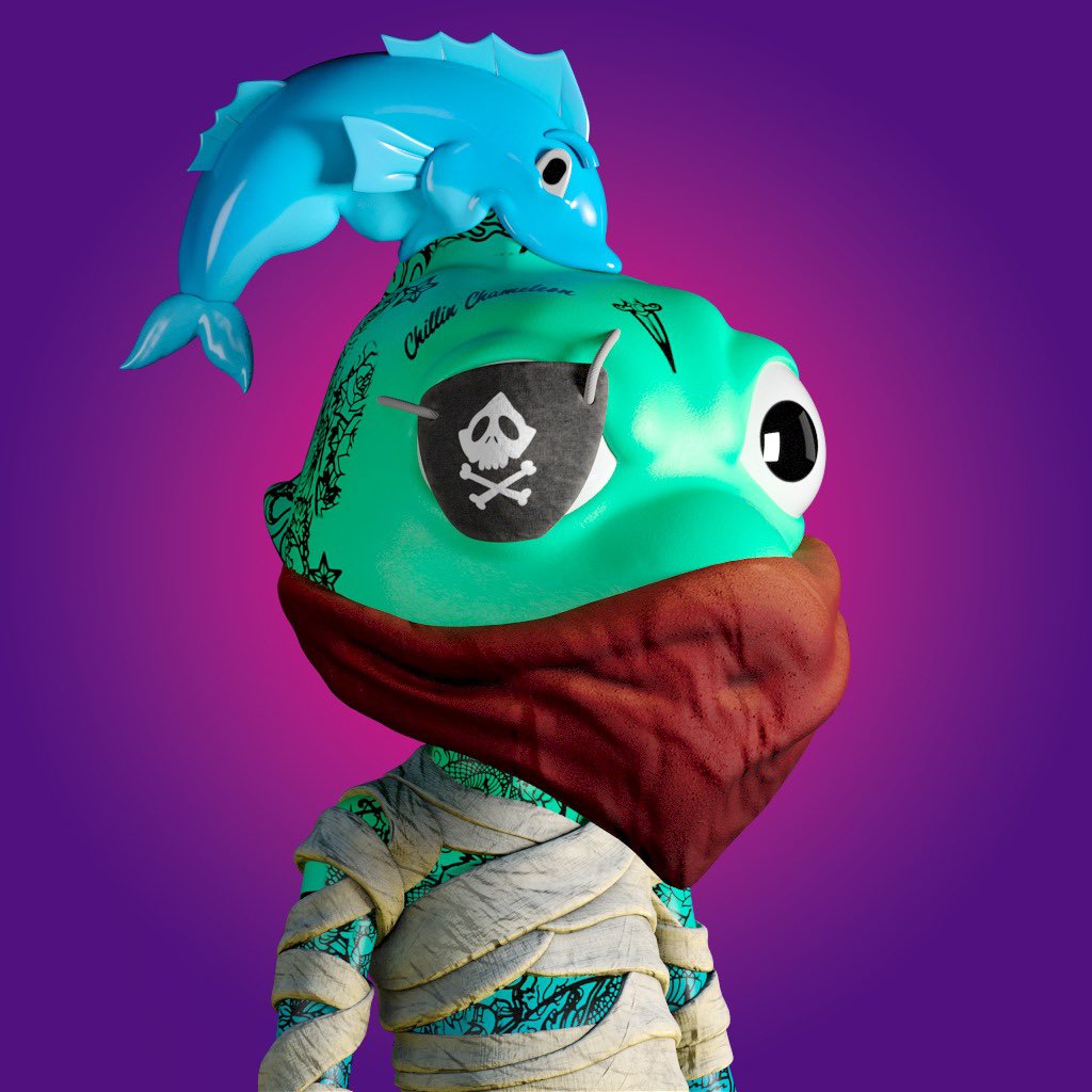 Chillnchameleon's tweet photo. Sneak Peek: Seems this Chameleon brought back a little souvenir from his last reef cleanup 🐠♻️

🎁 #GIVEAWAY 1 NFT ($500 value) + 20 WHITELIST SPOTS

To enter: 
1️⃣ 🤍 &amp; RT
2️⃣ Follow @Chillnchameleon 
3️⃣ Tag 3 friends below
TURN ON THE 🔔 for more giveaways all week!

(48 hrs⏳) https://t.co/CZGJw3tSs0