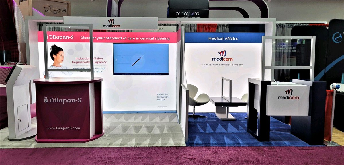 Poretta &amp; Orr is in sunny San Diego, May 6-8 at ACOG.

Each client has different needs but the end result is the same ... successfully set up for quality engagement opportunities and looking good on the show floor!

#liveevents #exhibits #facetoface