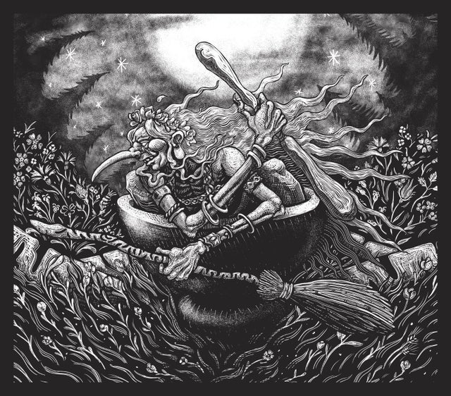 Baba Yaga the Witch by the artist below https://t.co/R0Nr4fUHab 