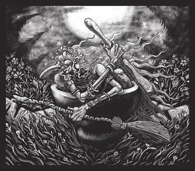 Baba Yaga the Witch by the artist below https://t.co/R0Nr4fUHab 