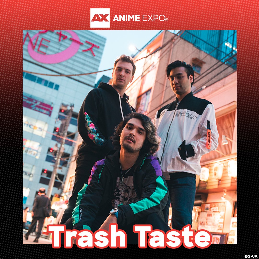 Anime Expo (@animeexpo) on Twitter photo We are so excited to have <a href="/GiggukAZ/">Gigguk</a> <a href="/TheAn1meMan/">Joey Bizinger</a> and <a href="/CDawgVA/">Connor</a> as <a href="/TrashTastePod/">Trash Taste</a> join us at #AX2022! ✨ See them at Anime Expo!
Buy Your Badge Now:bit.ly/3wTUhTD We are so excited to have <a href="/GiggukAZ/">Gigguk</a> <a href="/TheAn1meMan/">Joey Bizinger</a> and <a href="/CDawgVA/">Connor</a> as <a href="/TrashTastePod/">Trash Taste</a> join us at #AX2022! ✨ See them at Anime Expo!
Buy Your Badge Now:bit.ly/3wTUhTD