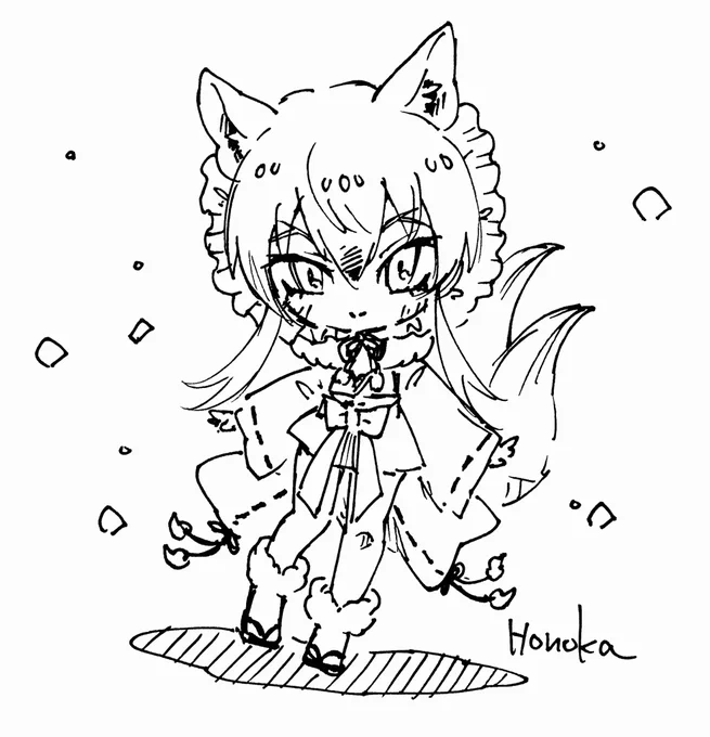 もちっとマカミ
#けもフレ
#けものフレンズ 
