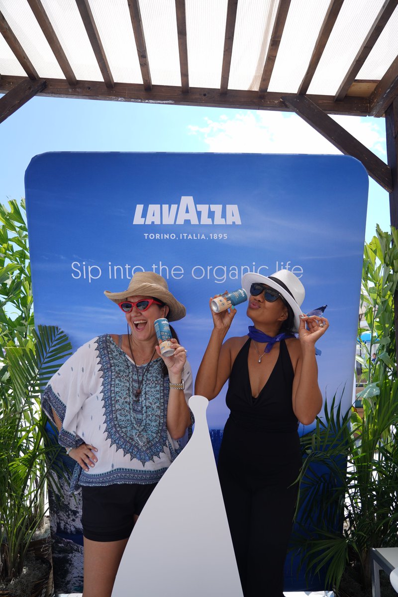 LavazzaUSA's tweet photo. The sun is out in Miami and the Lavazza cold brew is ice cold. We’re at FTX Off the Grid all weekend long sampling all four brand new flavors of #LavazzaColdBrew. https://t.co/s6MCFB6t9x