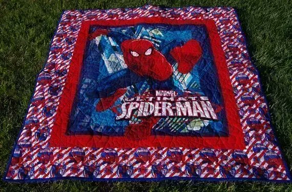 howarths63's tweet image. The Ultimate Spider-man #SuperHero Quilt Featuring Ultimate #Spideman  #Quilt Great for Young &amp;amp; Old #giftidea #birthday #holidays #anniversary #Giftsforhim #Giftsforher #Etsy buff.ly/3JFaheE