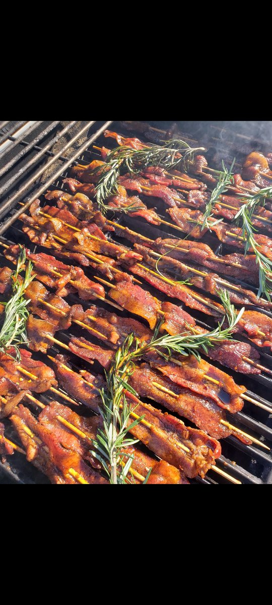 unionpigbbq's tweet photo. Hey @craigcartonlive Craigie, trying to get through. Have the temp answer to your Bacon on a Stick issue. Want to bring this skewers down to you &amp; the boys any day. Would be my pleasure! https://t.co/ZoQDD6C5Jy