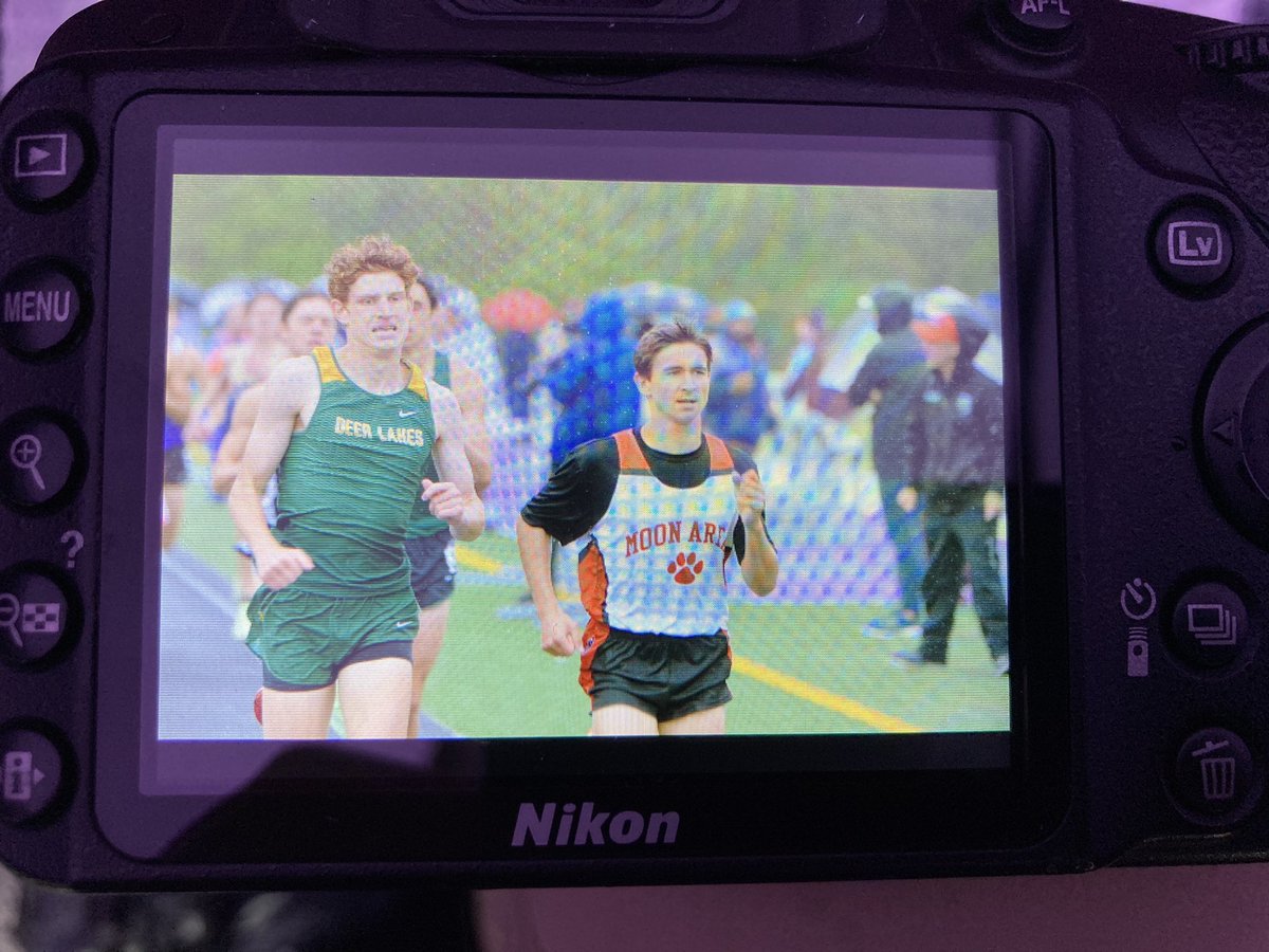Two of PA’s best at 800 stride for stride at the bell in the rain at the #BaldwinInvite ... <a href="/CarsonMcCoy15/">Carson McCoy</a> of Deer Lakes used his fresh legs to pull away for the victory in a rock solid 1:53.20. <a href="/PennTrackXC/">MileSplit Pennsylvania</a>