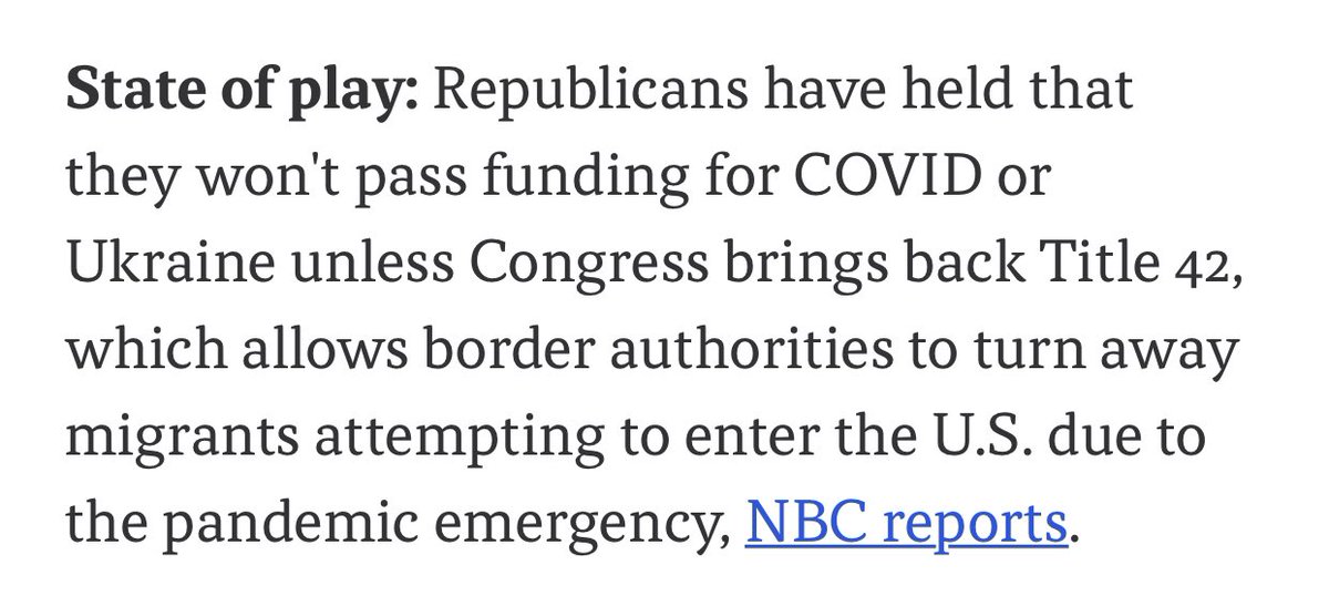 BhadeliaMD's tweet photo. A reminder also of the Covid funding that’s also not being moved forward by Congress.

https://t.co/Rb7QqGSYWG https://t.co/0sIIydyrhx