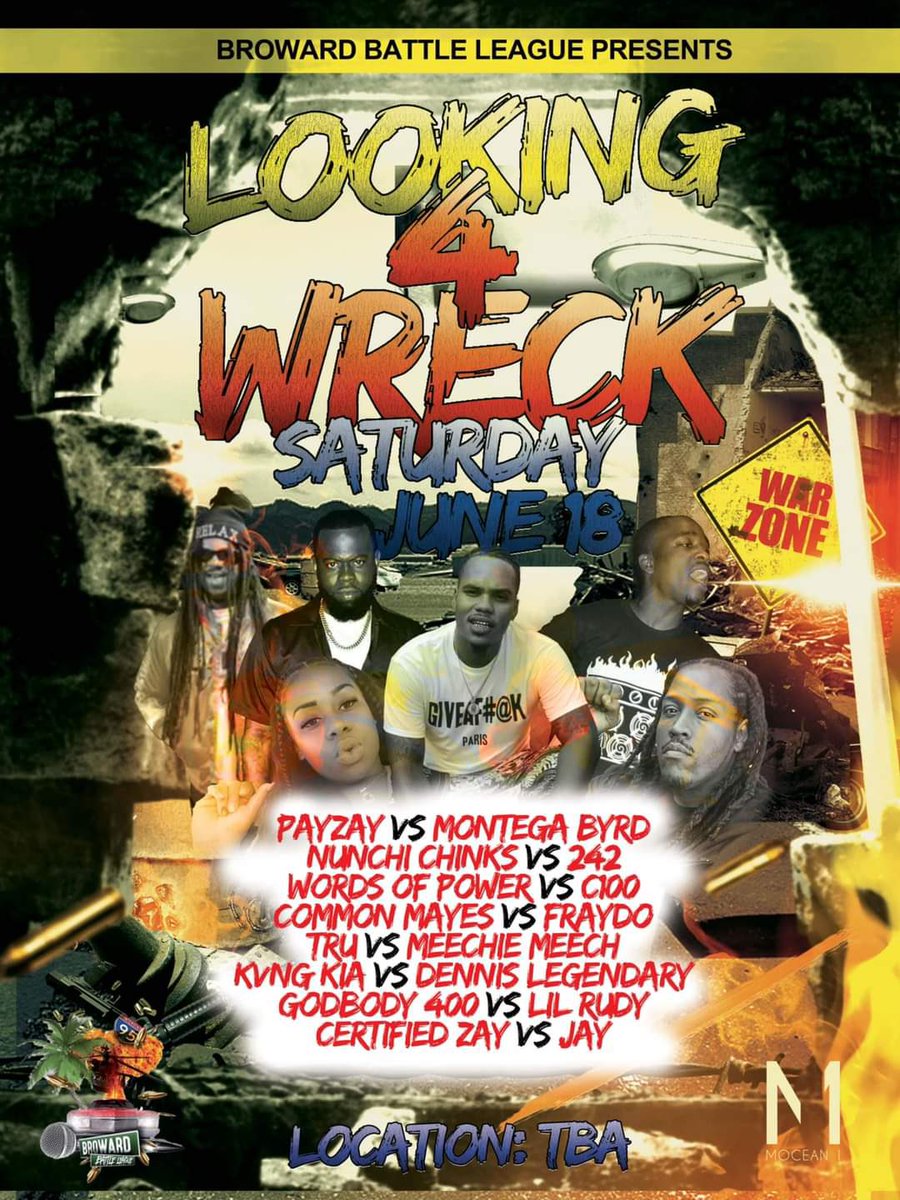 FraydoAveShit's tweet photo. June 18th they got me and my brother @IAm242 on the card ๐๐๐ #AVESHIT #COOKMOB #DCEBL https://t.co/gdUgtlFSHv