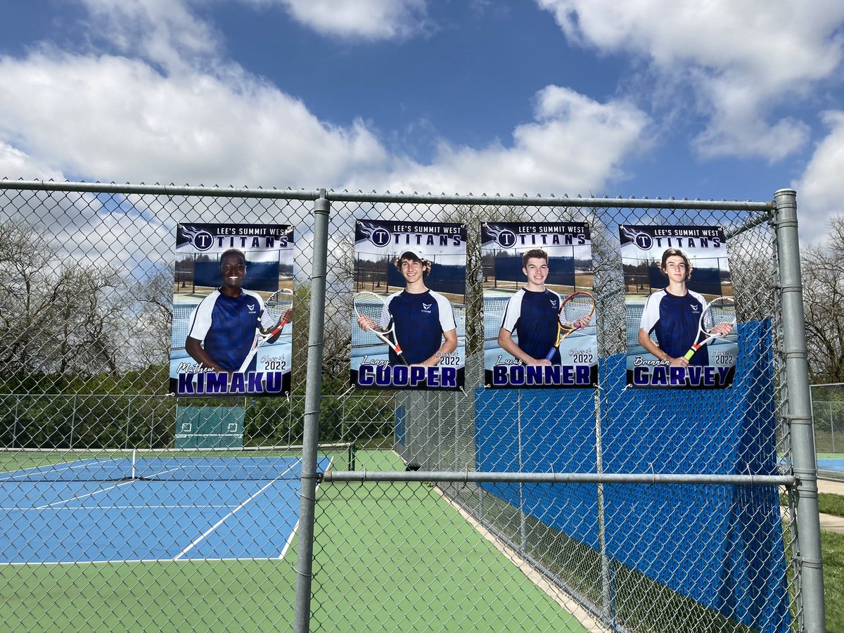 LSWTennis's tweet photo. We are all set for senior night! It has been moved to next Monday, May 9th! We will be playing our first district match against Joplin! We encourage all JV and Novice players to attend as well! https://t.co/GTGatwtgIL
