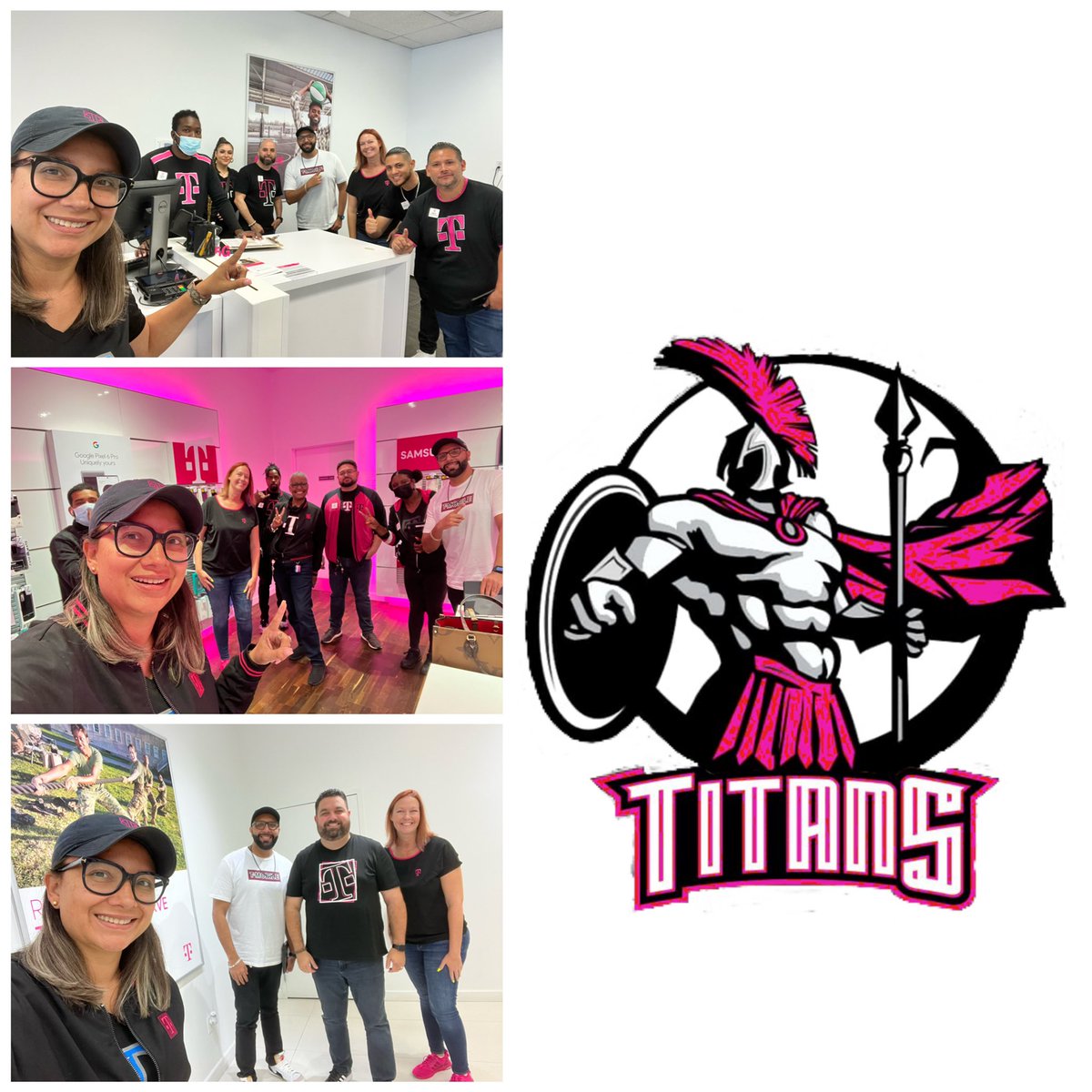 Awesome partnerships great visits and knowledge dropping that is how I love to spend my Friday’s thank you @Ovais_L @JenPatino11 for helping spread the Home internet love and @WeWontStopJoe so excited to have you in our area welcome to the Titans @pattyc101 @cjgreentx