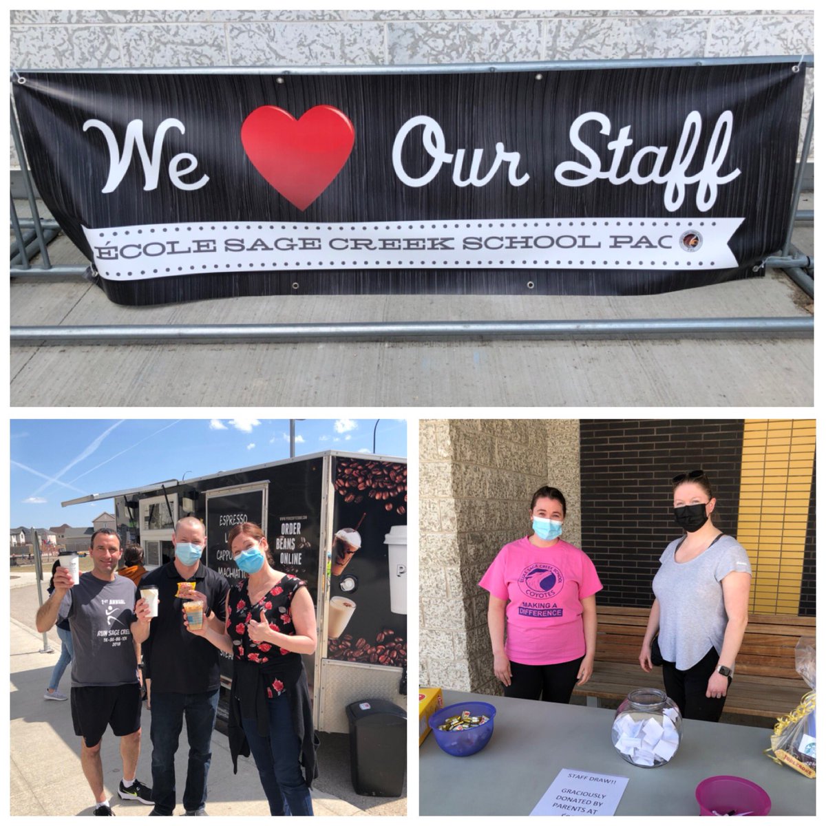 SageCreekLRSD's tweet photo. A massive THANK YOU to @SageCreekPAC for providing the #SageCreekLRSD staff with coffee from Perk Coffee Bar, as well as other treats. We appreciate your #ESCSgenerosity and are so lucky to work with you and your children! https://t.co/w8wnKb4xL9