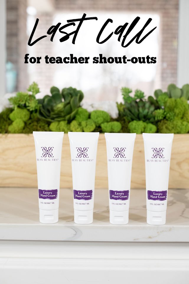 Busy_Beauties's tweet photo. Tag a teacher to win! https://t.co/Dnuq8pR1E6