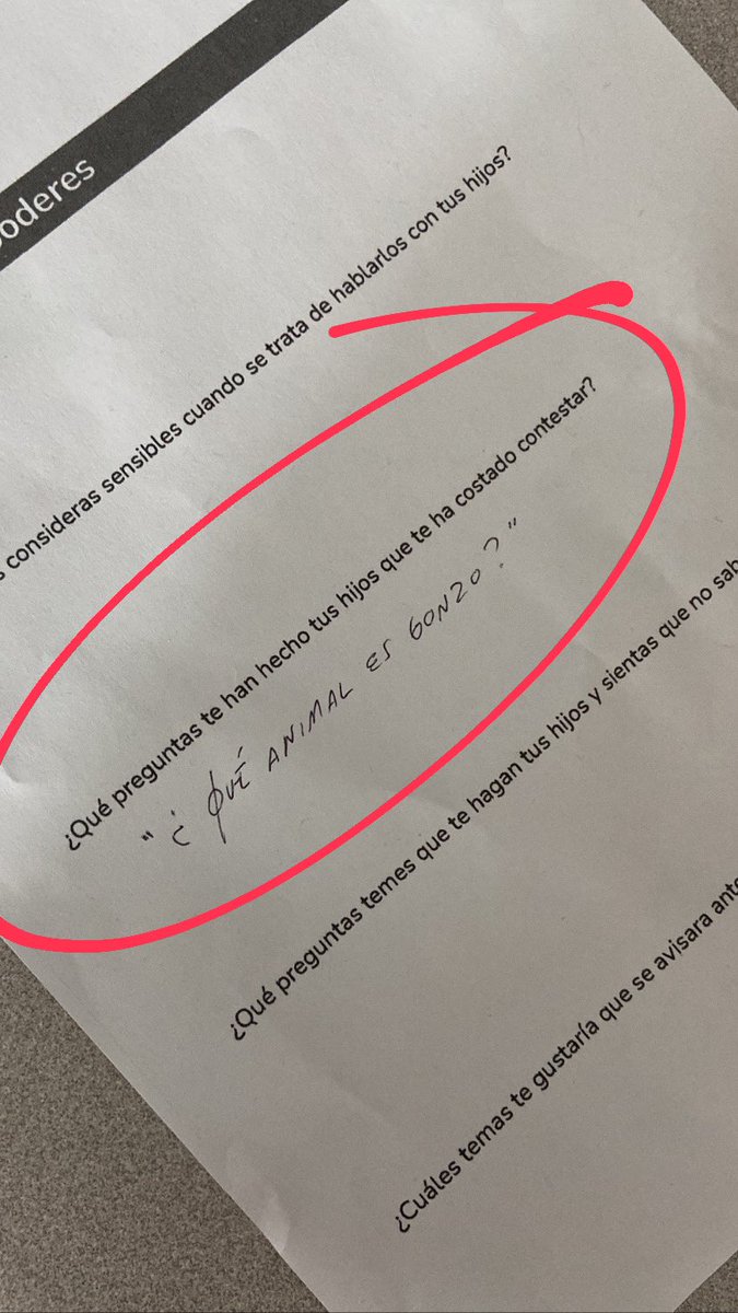 Radiohen's tweet photo. Lo siento, kínder de mi hija, no sé si es la respuesta que esperaban https://t.co/Ulnw7F8R9O