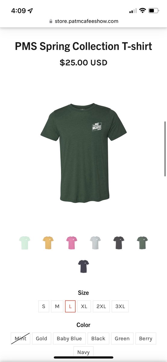 SmithJMike's tweet photo. Always been a โgreenโ kind of guy. Letโs go boys! $mjsmith1809 #PMSInSpace https://t.co/5Z7FWD70cG