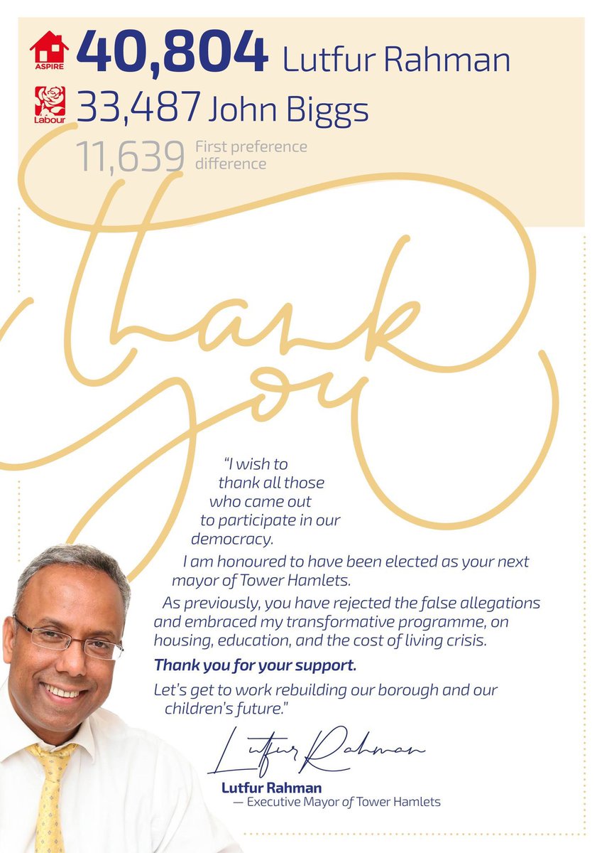 Lutfur Rahman tweet media