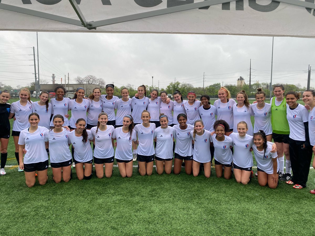 BreeBridges33's tweet photo. It was a great day to play with these awesome players! Thank you @GAcademyLeague for the opportunity to participate in the Mid - Atlantic Regional ID! Thank you @TSJ_FCVirginia for the training and encouragement along the way! #GoFCV #GArising https://t.co/6leyOBWKx6