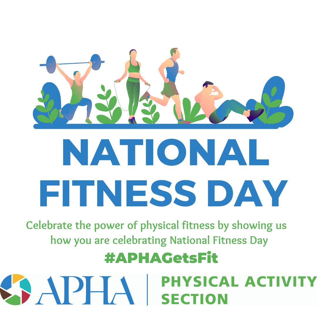 NCBarengo's tweet photo. 😍👏🕺🏸⛹️
Celebrate National Fitness Day with @pasectionapha . Show us how you are celebrating today for a chance to win a Starbucks gift card by using the #APHAGetsFit and tagging @pasectionapha #NCB17 https://t.co/gIRZ8pcT0y