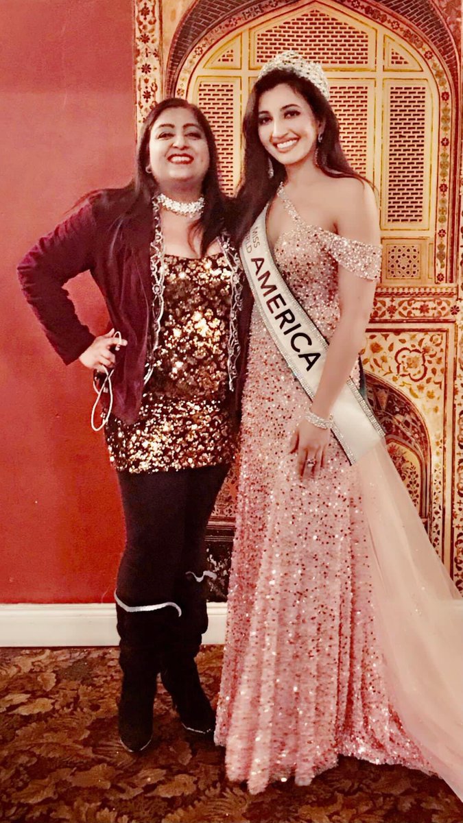 TheNYCPrincess's tweet photo. Myself and the ever so lovely Miss. World First Runner Up @ShreeSaini_ !! It was such an honor to be invited to a private dinner in her honor by https://t.co/zNJqUn0yxq . Such a beautiful inspiring lady !! https://t.co/c0iDwO1ezl