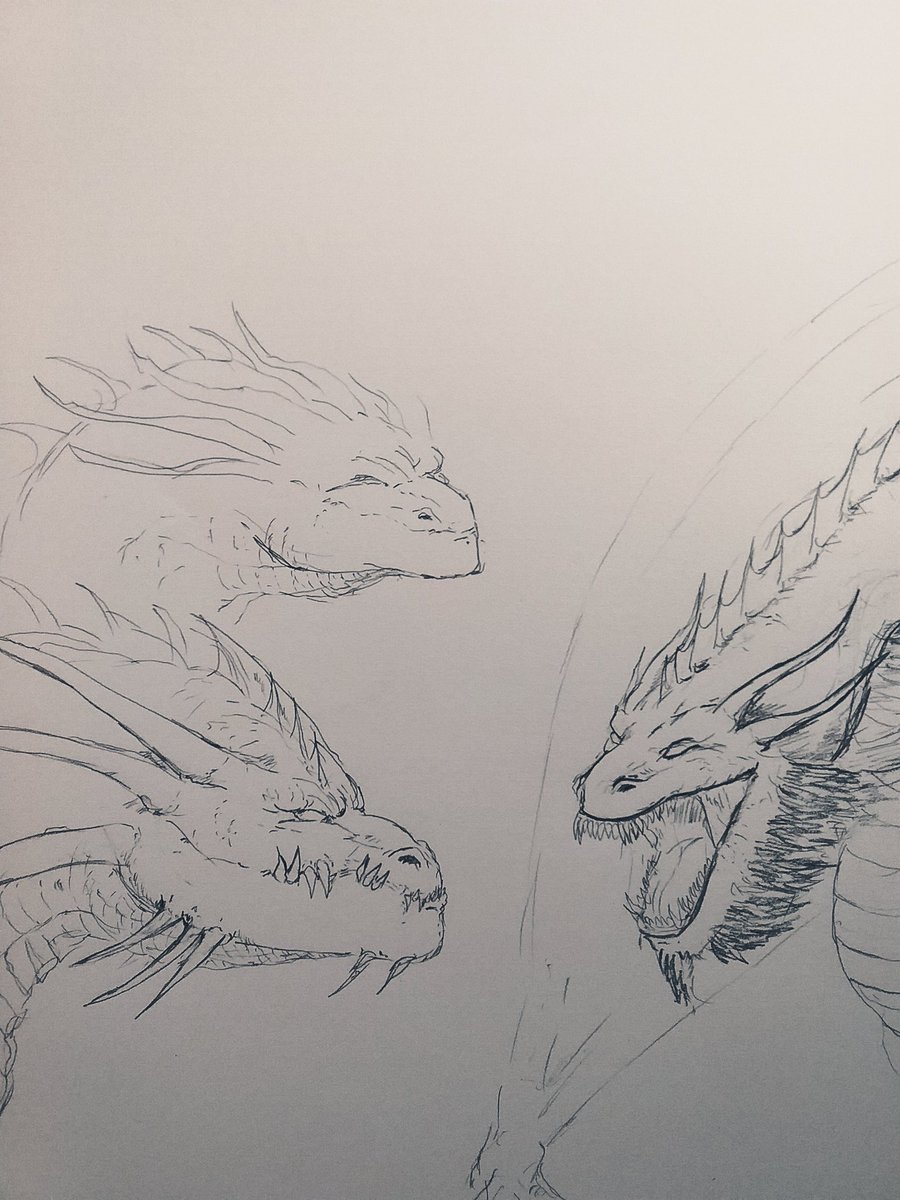 RussAll40872069's tweet photo. Just dragon design doodles #pencildrawing #fantasyart #dragon #firedrake #dragonhead #dragonheaddesign https://t.co/0eDMuazDBE