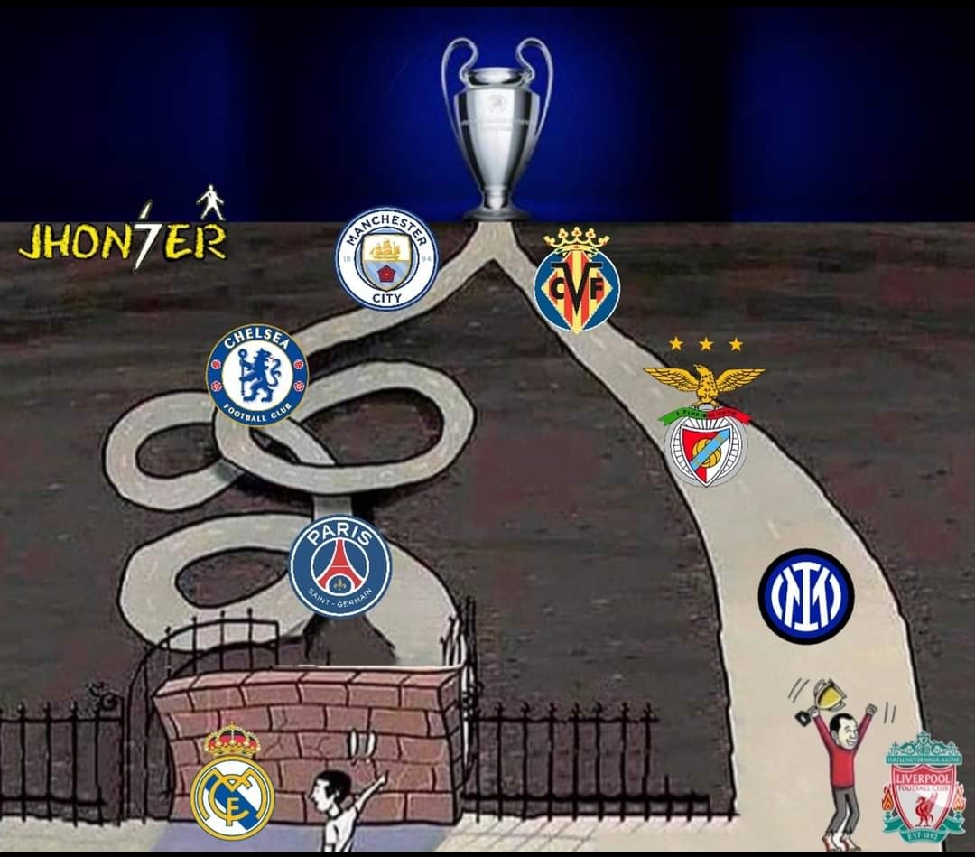 "Qué suerte tiene el Real Madrid."